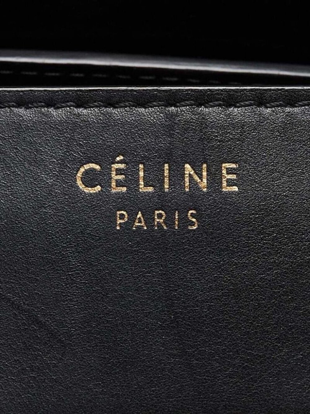 Celine Tri-Color Leather and Suede Mini Luggage Tote Bag - Picture 7 of 12